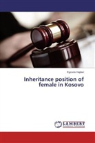 Egzonis Hajdari - Inheritance position of female in Kosovo