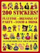 Armadillo, Armadillo Press, Press Armadillo - 200 Stickers! Playtime. Dressing Up. Party. Food & Drink