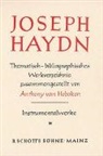 Anthony van Hoboken, Anthony van Hoboken - Joseph Haydn, Thematisch-bibliographisches Werkverzeichnis, 3 Bde. - 1: Instrumentalwerke