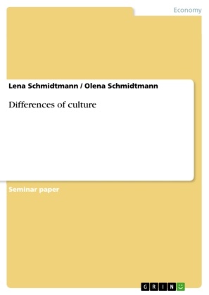 Olena Schmidtman, Olena Schmidtmann, Len Schmidtmann, Lena Schmidtmann - Differences of culture