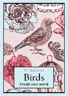 New Holland Publishers - Colouring in Book Postcards: Birds