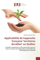 Maryève Charland-Lallier, Charlandlallier-m - Applicabilite de lapproche
