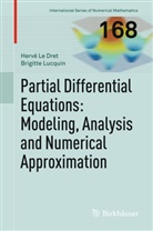 Herv Le Dret, Hervé Le Dret, Brigitte Lucquin - Partial Differential Equations: Modeling, Analysis and Numerical Approximation