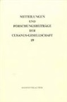 Rudolf Haubst, Klaus Reinhardt - Mitteilungen und Forschungsbeiträge der Cusanus-Gesellschaft