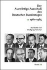 Wolfgan Hölscher - Der Auswärtige Ausschuß des Deutschen Bundestages. Sitzungsprotokolle 1961-1965