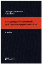 Mathis Fister, Christoph Grabenwarter - Verwaltungsverfahrensrecht und Verwaltungsgerichtsbarkeit (f. Österreich)