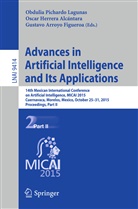 Gustavo Arroyo Figueroa, Osca Herrera Alcántara, Oscar Herrera Alcántara, Obdulia Pichardo Lagunas - Advances in Artificial Intelligence and Its Applications