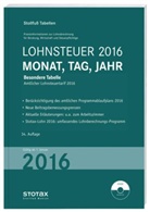Stollfuß Tabellen: Lohnsteuer 2016, Monat, Tag, Jahr, Besondere Tabelle, m. CD-ROM