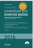 Stollfuß Tabellen: Lohnsteuer 2016, Sonstige Bezüge, m. CD-ROM