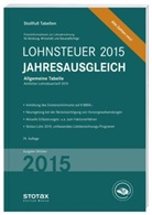 Stollfuß Tabellen: Lohnsteuer Jahresausgleich 2015, inkl. CD-ROM