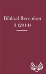 David J. A. Clines, J. Cheryl Exum - Biblical Reception 3 (2014)