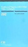 Ana Isabel Erdozáin Marmaún - Ferdinand Tönnies, 1855-1936 : vida y sociología