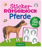 Marlit Peikert - Sticker-Rätselblock Pferde