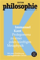 Immanuel Kant, Edition Philosophie Magazin, Editio Philosophie Magazin, Edition Philosophie Magazin - Prolegomena zu einer jeden künftigen Metaphysik