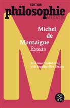 Michel Montaigne, Michel de Montaigne, Edition Philosophie Magazin, Editio Philosophie Magazin, Edition Philosophie Magazin - Essais