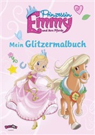Prinzessin Emmy und ihre Pferde - Mein Glitzermalbuch