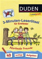 Susanna Moll, Iris Blanck - 3-Minuten-Leserätsel für Erstleser - Allerbeste Freunde