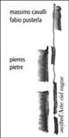 Massimo Cavalli, Massimo (1930-2017) Cavalli, CAVALLI MASSIMO PUST, Fabio Pusterla, Massimo Cavalli, Mathilde Vischer... - PIERRES PIETRE