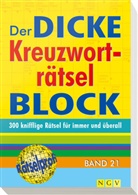 Der dicke Kreuzworträtsel-Block. Bd.21