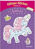 Silke Neubert, Sandra Schmidt, Sandra Schmidt - Glitzer-Sticker Malbuch. Einhörner