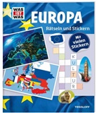 Anja Kunze, Janina Michna, Janina Michna - Was ist Was Rätselheft: WAS IST WAS Rätseln und Stickern: Europa