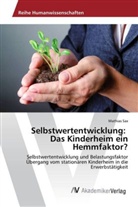 Mathias Sax - Selbstwertentwicklung: Das Kinderheim ein Hemmfaktor?