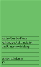 Andre G. Frank, Andre Gunder Frank - Abhängige Akkumulation und Unterentwicklung