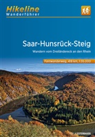 Esterbauer Verlag, Esterbaue Verlag, Esterbauer Verlag - Hikeline Wanderführer Saar-Hunsrück-Steig