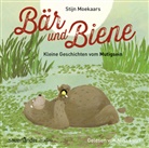Stijn Moekaars, Suzanne Diederen, Nina Petri - Bär und Biene - Kleine Geschichten vom Mutigsein, 1 Audio-CD (Hörbuch)