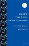 Steffen Altmann, Edward P. Lazear, Edward P. (Jack Steele Parker Professor of Lazear, Edward P. (Jack Steele Parker Professor of Human Resources Management and Economics Lazear, Klaus F. Zimmermann, Steffen Altmann... - Inside the Firm