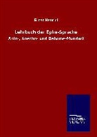 Ernst Henrici - Lehrbuch der Ephe-Sprache