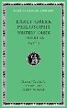 Glenn W. Most, Glenn W. (EDT)/ Laks Most, Glenn W. Lacks Most, Andre Lacks, Glenn W. Most - Early Greek Philosophy, Volume IV