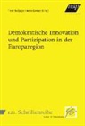 Pete Bussjäger, Peter Bußjäger, Gamper, Anna Gamper - Demokratische Innovation und Partizipation in der Europaregion