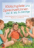 Sabine Doering, Anja Boretzki - Klatschspiele und Sprechzeichnen für 4- bis 8-Jährige