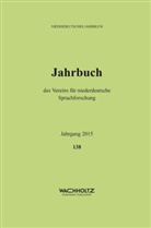 Verei für Niederdeutsche Sprachforschu - Niederdeutsches Jahrbuch. Bd.138