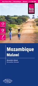 Reise Know-How Verlag Peter Rump GmbH - Reise Know-How Landkarte Mosambik, Malawi (1:1.200.000)