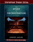 Samuel Adler, Samuel (Juilliard School of Music Adler - The Study of Orchestration