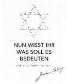 Joachim Esberg, Kristlieb Adloff, Reinhar Försterling, Reinhard Försterling, Reinhard Försterling Kristlieb Adloff, Jürgen Kumlehn - NUN WISST IHR WAS SOLL ES BEDEUTEN