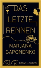 Marjana Gaponenko - Das letzte Rennen