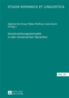 Sabine De Knop, Sabine de Knop, Julia Kuhn, Fabio Mollica - Konstruktionsgrammatik in den romanischen Sprachen