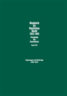 Werner Schubert - Akademie für Deutsches Recht 1933-1945 - 22: Ergänzungen und Nachträge (1934-1942)