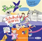 Dagmar Geisler, Annette Frier, Ralf Schmitz - Die Tintenkleckser - Schulhof-Alarm, 1 Audio-CD (Hörbuch)