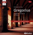 Hartmann Aue, Hartmann von Aue, Hartmann von Aue, Rolf Boysen - Gregorius, 1 Audio-CD, 1 MP3 (Audio book)