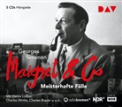 Georges Simenon, Charles Brauer, Hanns Lothar, u.v.a., Charles Wirths - Maigret & Co - Meisterhafte Fälle, 5 Audio-CDs (Hörbuch)