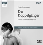 Fjodor Dostojewski, Fjodor M. Dostojewskij, Walter Hilsbecher - Der Doppelgänger, 1 Audio-CD, 1 MP3 (Audio book)