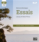 Michel de Montaigne, Primus Bodo, Bodo Primus - Essais, 1 Audio-CD, 1 MP3 (Audio book)