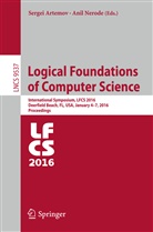 Serge Artemov, Sergei Artemov, Nerode, Nerode, Anil Nerode - Logical Foundations of Computer Science