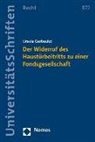Ursula Gerbaulet - Der Widerruf des Haustürbeitritts zu einer Fondsgesellschaft
