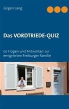 Jürgen Lang - Das Vordtriede-Quiz