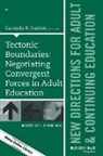 ACE, Carmela R Nanton, Carmela R. Nanton - Tectonic Boundaries: Negotiating Convergent Forces in Adult Education